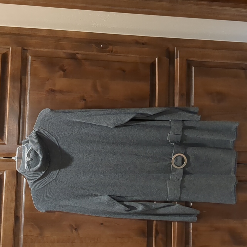 Belted, Turtle Neck Dress OR Tunic by INC.